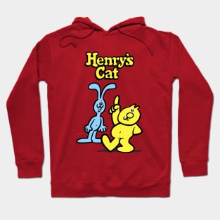 Henry's Cat and Chris Rabbit Hoodie